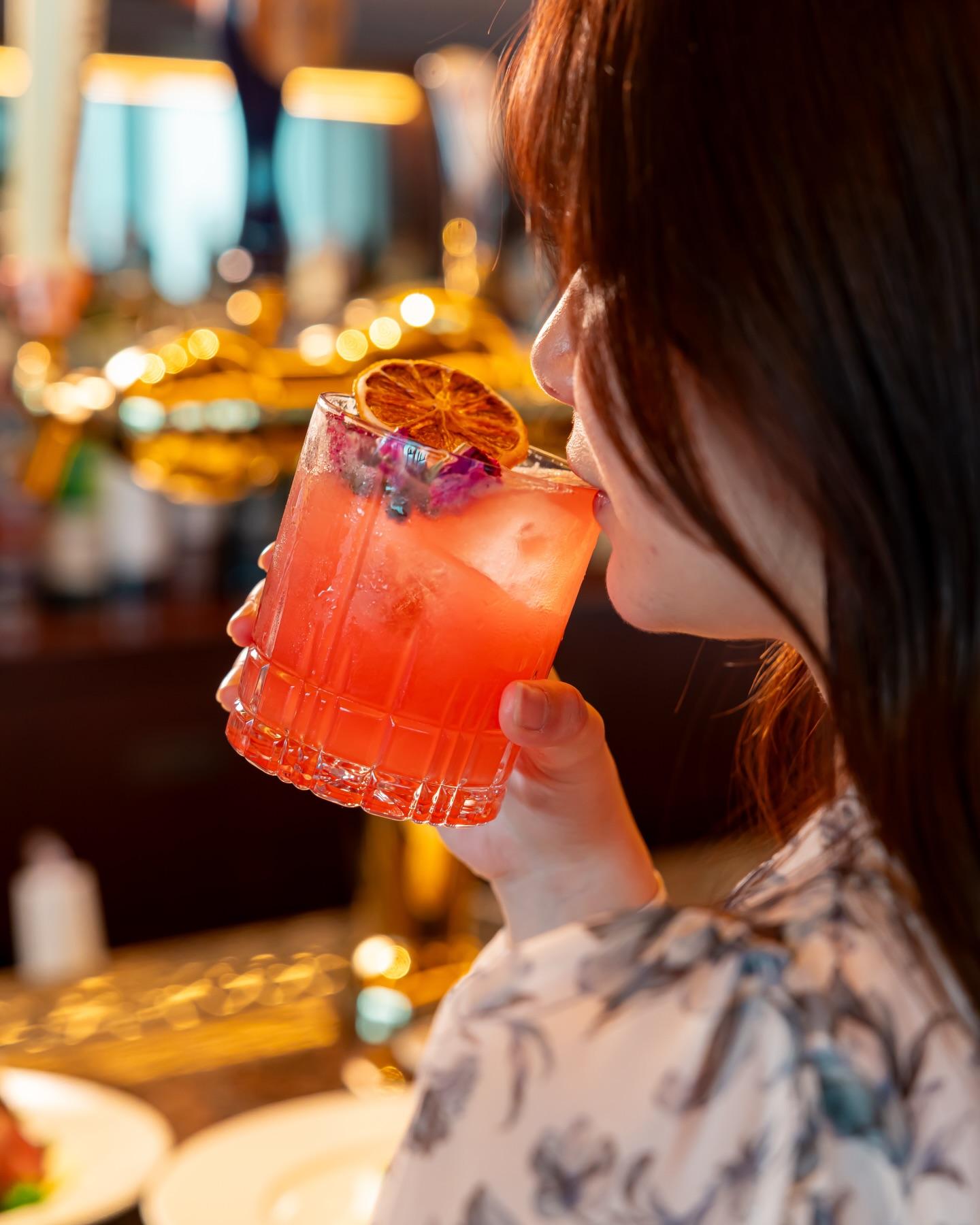 高輪店でしか出会えない、限定カクテル「Luftbaum」。